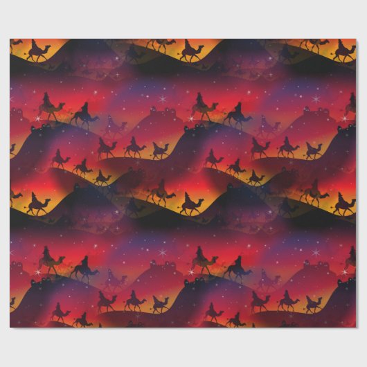 Weihnachtsweisen Geschenkpapier (Flach)