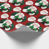 Weihnachtsweispapier Geschenkpapier (Ecke)