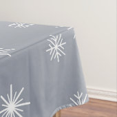 Weihnachtsweiße Schneeflocken Weihnachtsbäume Mode Tischdecke (Beispiel)