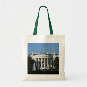 Weihnachtsweißes Haus für Feiertage Washington DC Tragetasche