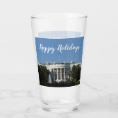 Weihnachtsweißhaus Glas (Rückseite)