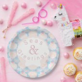 Weihnachtsweißplatten Pappteller (Party)