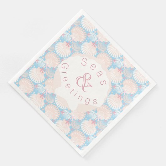 Weihnachtsweißplatten Serviette (Ecke)