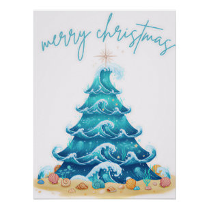 Weihnachtswellen Poster
