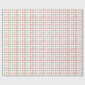 Weihnachtswellen von Reds und Grüntönen Geschenkpapier (Flach)