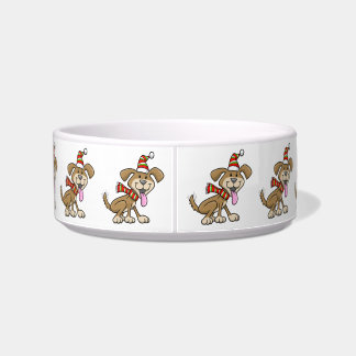 WeihnachtsWelpe "Sparky Keramik Pet Bowl" Napf