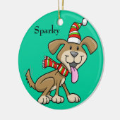 WeihnachtsWelpe "Sparky" Ornament (Links)