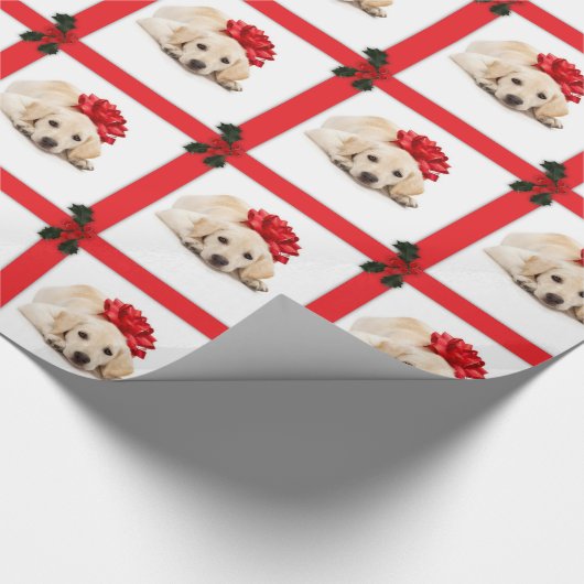 WeihnachtsWelpe, Wrapping Paper Roll Geschenkpapier (Ecke)