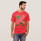 Weihnachtsweltfamilie T-Shirt (Vorne ganz)