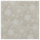 Weihnachtswenig Schneeflocke-Collage Stoff (Nahaufnahme)