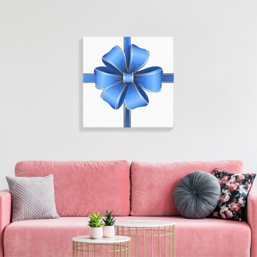 Weihnachtswerbung Leinwanddruck (Insitu (Wohnzimmer))