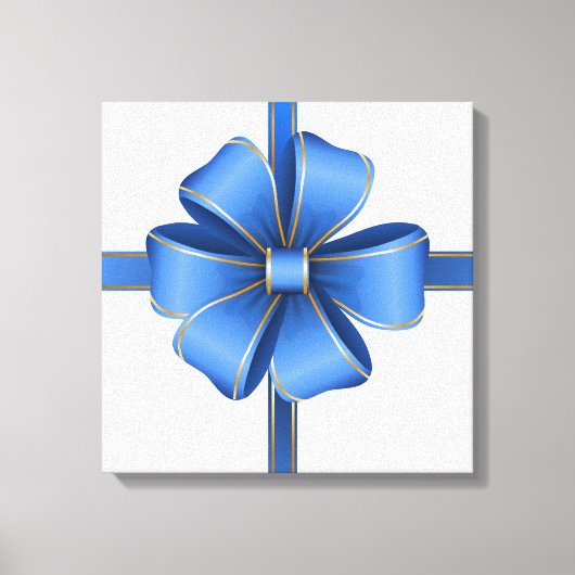 Weihnachtswerbung Leinwanddruck (Vorderseite)