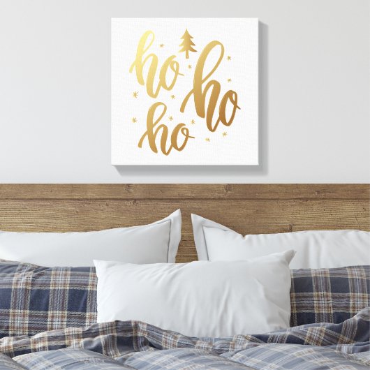 Weihnachtswerbung Leinwanddruck (Insitu (Schlafzimmer))