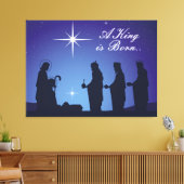 Weihnachtswerbung Leinwanddruck (Insitu (Wohnzimmer))