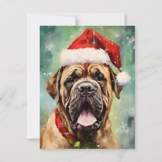 Weihnachtswerk Feiertagskarte (Vorderseite)