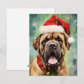 Weihnachtswerk Feiertagskarte (Vorne/Hinten)