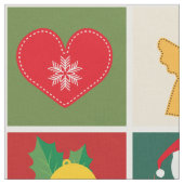 Weihnachtswerk Stoff (Nahaufnahme)