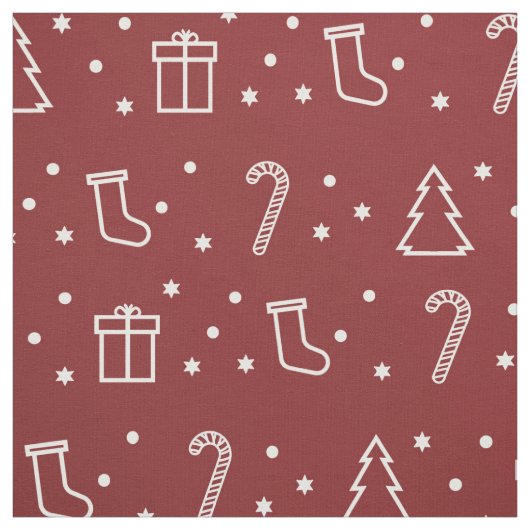 Weihnachtswerk Stoff (Muster)