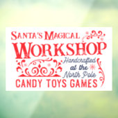 Weihnachtswerkstatt Fensteraufkleber (Blatt 3)