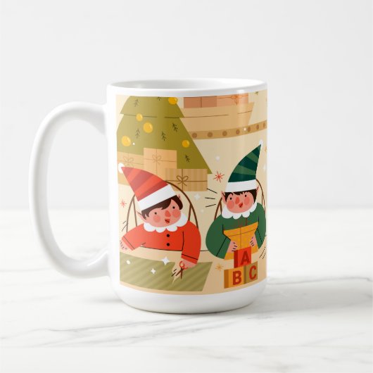 Weihnachtswerkstatt Kaffeetasse (Links)