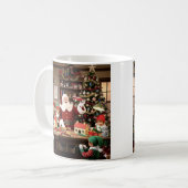 Weihnachtswerkstatt Kaffeetasse (Vorderseite Links)