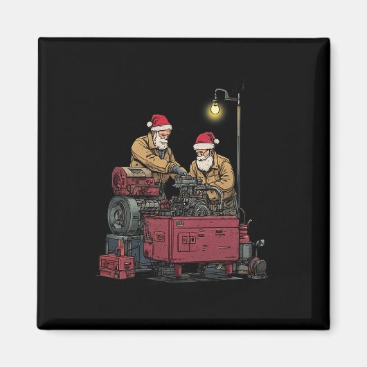 Weihnachtswerkstatt Motor Rep Magnet (Vorne)