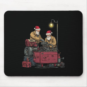 Weihnachtswerkstatt Motor Rep Mousepad