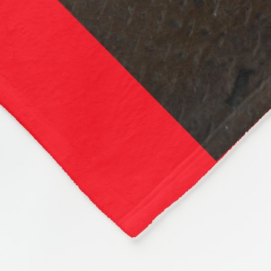 Weihnachtswerkstatt Nutcrackers Fleece Blanket (Ecke)