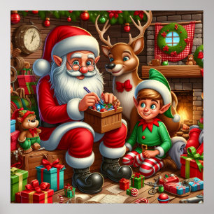 Weihnachtswerkstatt Poster