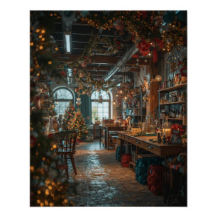 Weihnachtswerkstatt Poster