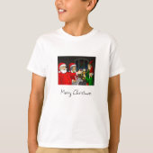 Weihnachtswerkstatt Santa Claus T-Shirt (Vorderseite)