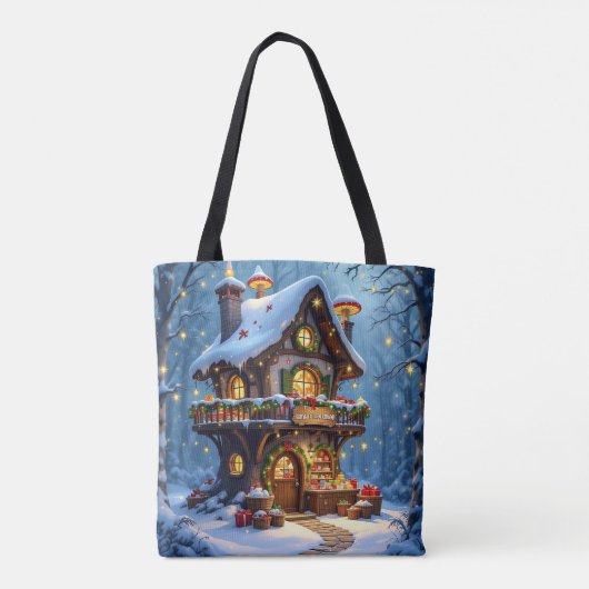 Weihnachtswerkstatt Tasche (Rückseite)