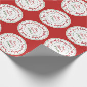 Weihnachtswerkstatt Weihnachten Geschenkpapier (Ecke)