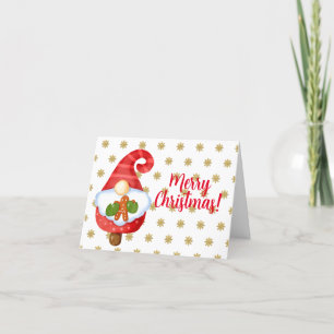 Weihnachtswichtel  feiertagskarte