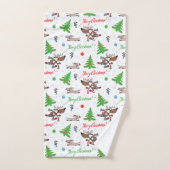 Weihnachtswild Badhandtuch Set (Handtuch)