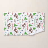 Weihnachtswild Badhandtuch Set (Handtuch)