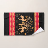 Weihnachtswild Badhandtuch Set (Handtuch)