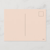 Weihnachtswild Feiertagspostkarte (Rückseite)