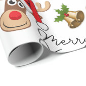 Weihnachtswild Geschenkpapier (Rolleneckpunkt)