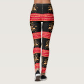 Weihnachtswild Leggings (Rückseite)