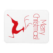 Weihnachtswild Magnet (Horizontal)