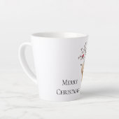 Weihnachtswild mit Vögeln Milchtasse (Linke Ecke)