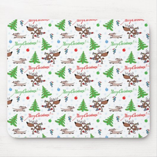 Weihnachtswild Mousepad (Vorne)