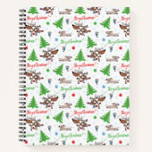 Weihnachtswild Notizblock (Vorderseite)
