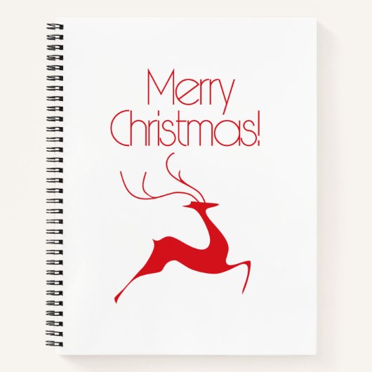 Weihnachtswild Notizblock (Vorderseite)