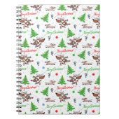 Weihnachtswild Notizblock (Vorderseite)