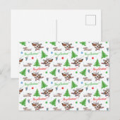 Weihnachtswild Postkarte (Vorne/Hinten)