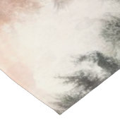 Weihnachtswild/Schneemann im klassischen Wald Tischdecke (Schrägansicht)