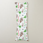 Weihnachtswild Seitenschläferkissen (Vorderseite Vertikal)