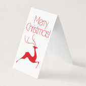 Weihnachtswild Visitenkarten (Vorderseite)